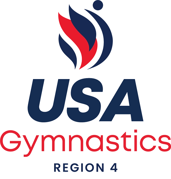 USA Gymnastics Region 4 logo